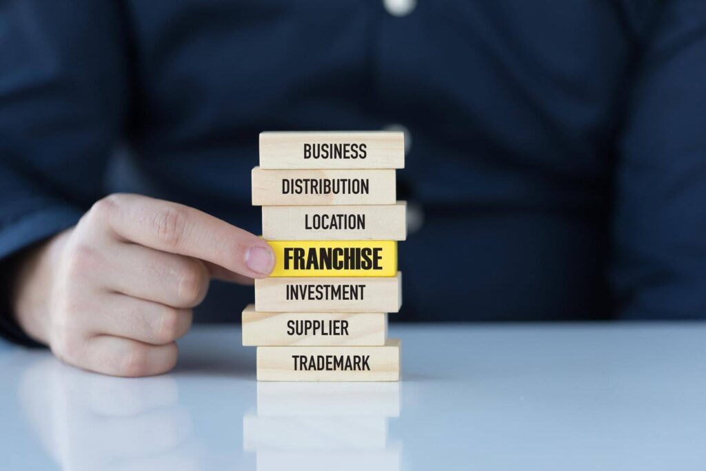 Business professional comparing franchise and startup opportunities, highlighting why entrepreneurs choose a proven home care franchise model with Ace Home Care Franchise